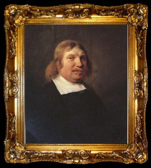 framed  Jan de Bray Portrait of a Man (mk05), ta009-2